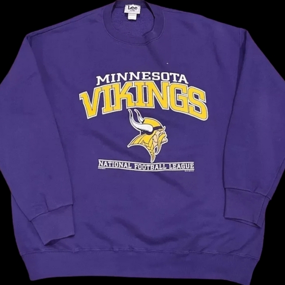 Lee Sport Minnesota Vikings Mens Crewneck Sweatshirt Size 2XL - Picture 1 of 4